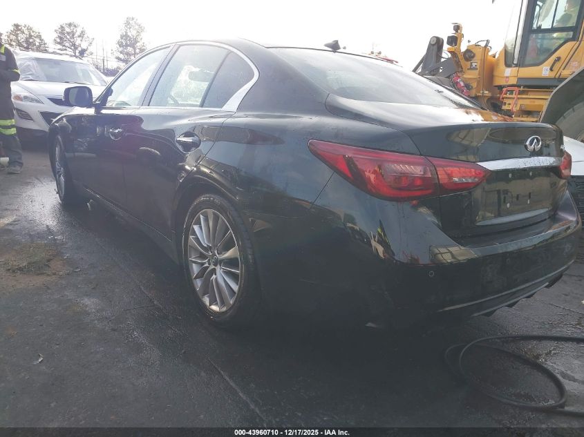 2023 Infiniti Q50 Luxe VIN: JN1EV7BP4PM512988 Lot: 43960710