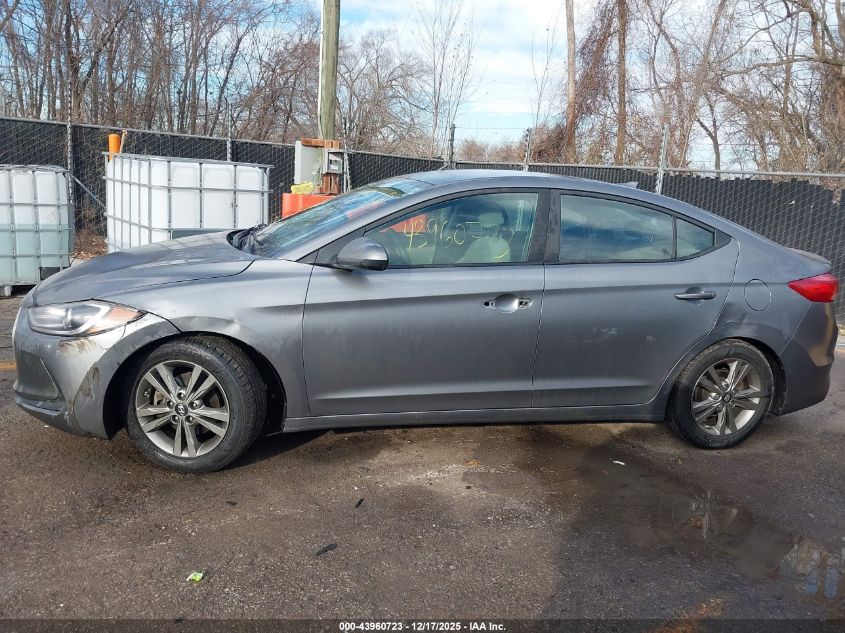 2018 Hyundai Elantra Sel VIN: 5NPD84LF6JH318887 Lot: 43960723