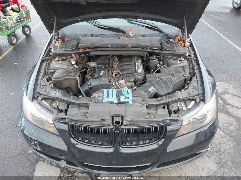 2008 BMW 328I VIN: WBAVA37598NL48512 Lot: 43960728