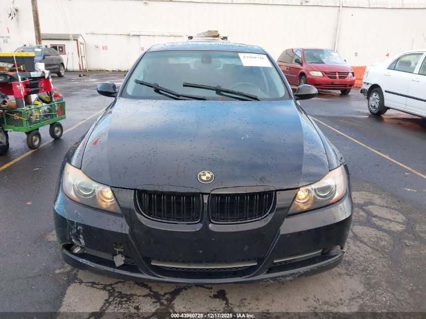 2008 BMW 328I VIN: WBAVA37598NL48512 Lot: 43960728