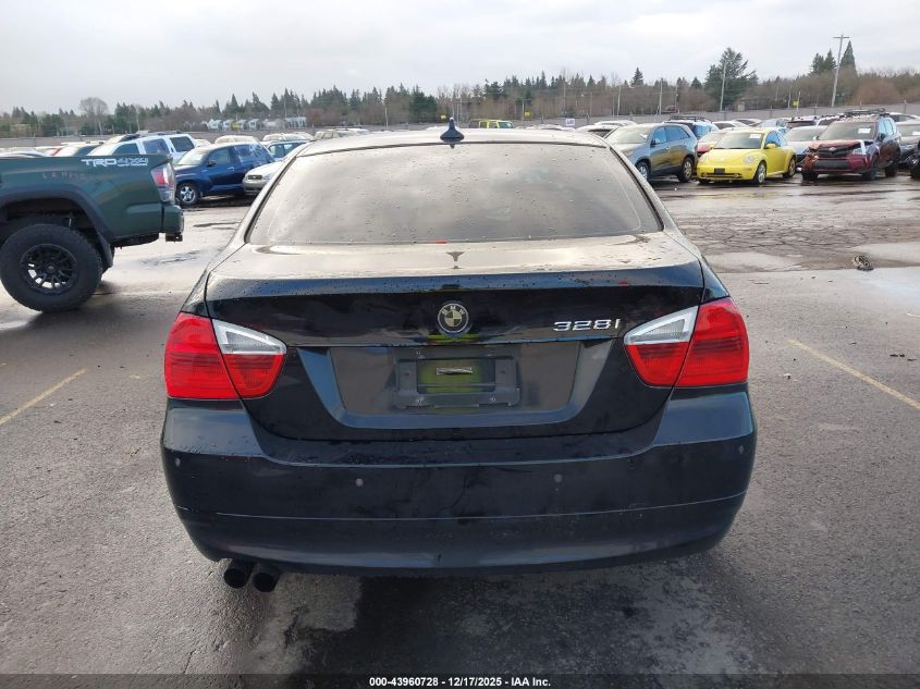 2008 BMW 328I VIN: WBAVA37598NL48512 Lot: 43960728