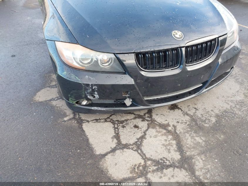 2008 BMW 328I VIN: WBAVA37598NL48512 Lot: 43960728