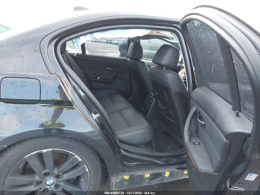 2008 BMW 328I VIN: WBAVA37598NL48512 Lot: 43960728