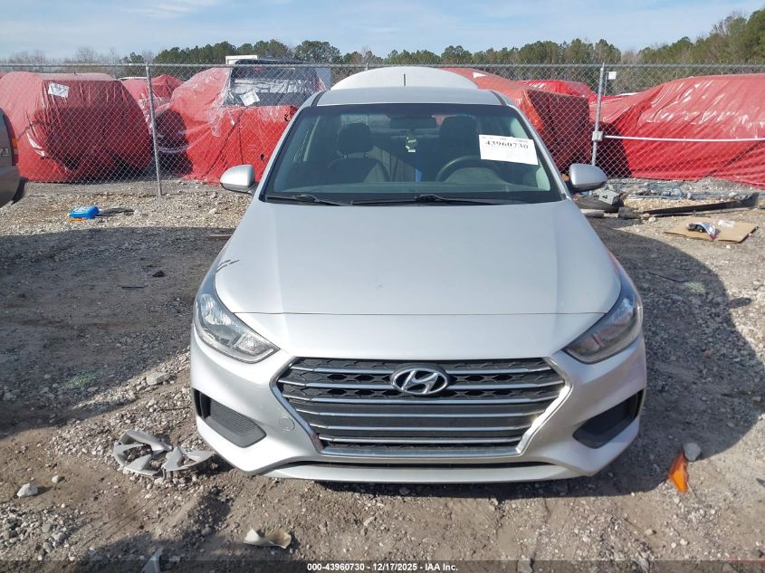 2020 Hyundai Accent Se VIN: 3KPC24A66LE114291 Lot: 43960730