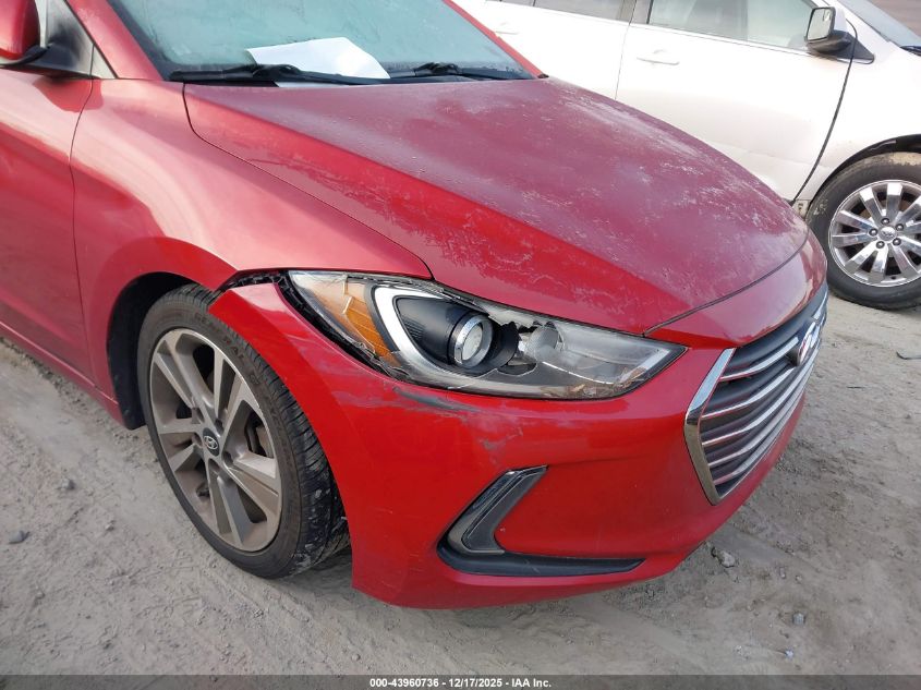 2017 Hyundai Elantra Limited VIN: 5NPD84LF2HH021254 Lot: 43960736