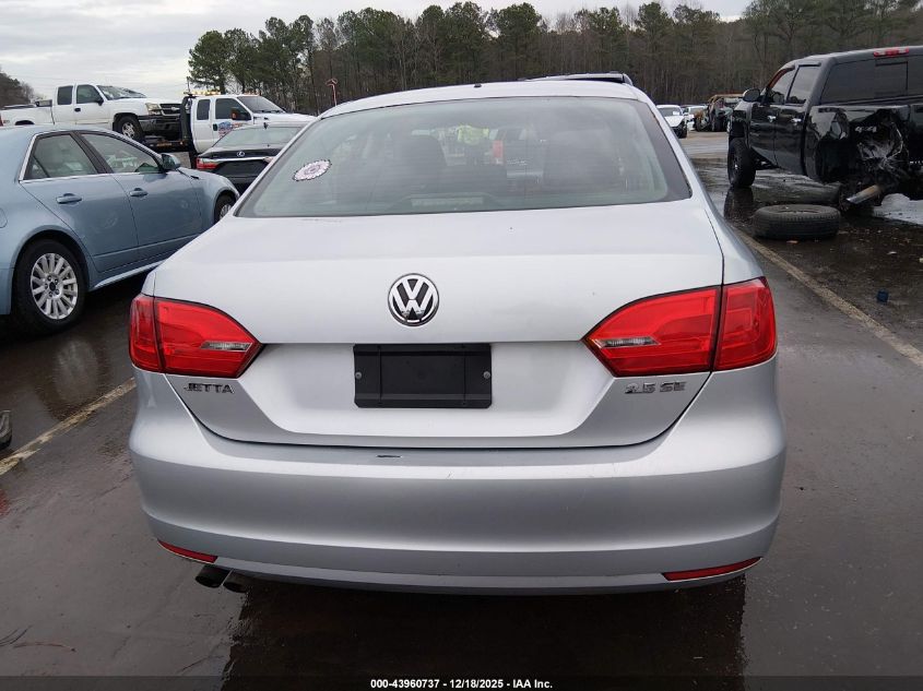 2011 Volkswagen Jetta 2.5L Se VIN: 3VWDZ7AJ1BM377814 Lot: 43960737