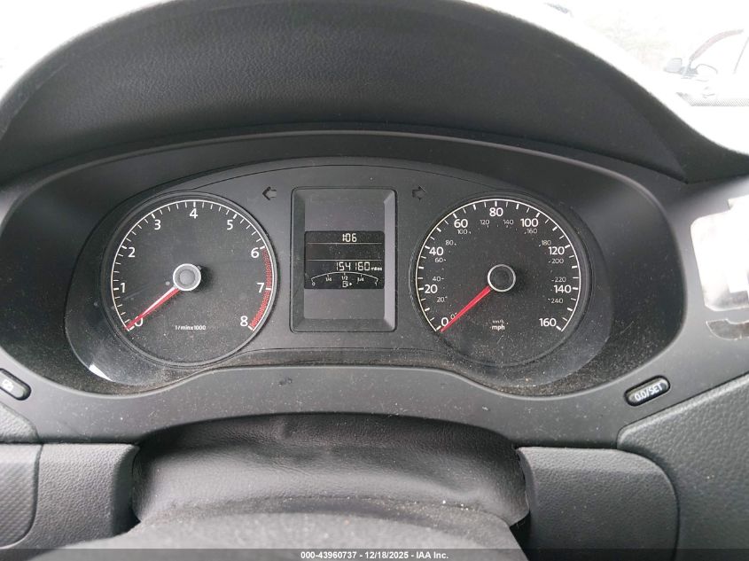 2011 Volkswagen Jetta 2.5L Se VIN: 3VWDZ7AJ1BM377814 Lot: 43960737