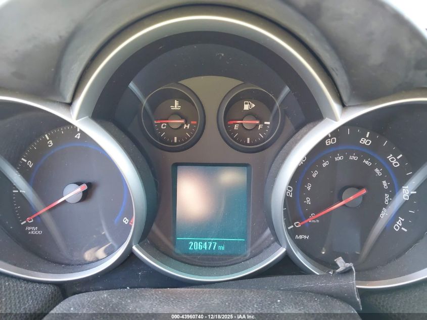 2016 Chevrolet Cruze Limited 1Lt Auto VIN: 1G1PE5SB2G7188798 Lot: 43960740