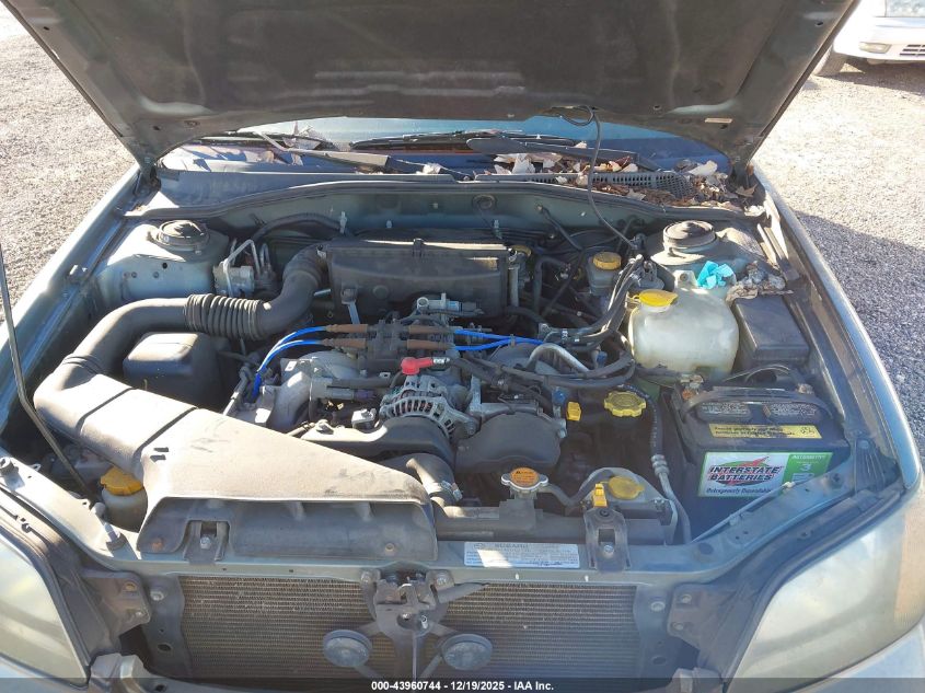 2002 Subaru Outback VIN: 4S3BH675226615817 Lot: 43960744