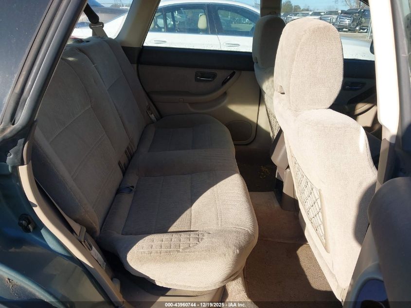 2002 Subaru Outback VIN: 4S3BH675226615817 Lot: 43960744