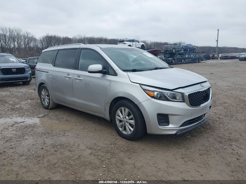 2016 Kia Sedona Lx