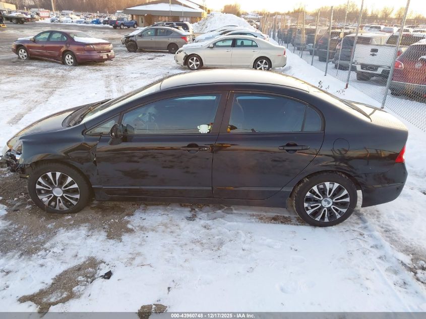 2010 Honda Civic Lx VIN: 19XFA1F59AE070041 Lot: 43960748