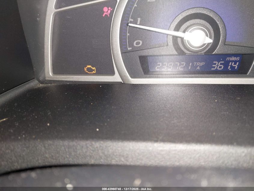 2010 Honda Civic Lx VIN: 19XFA1F59AE070041 Lot: 43960748