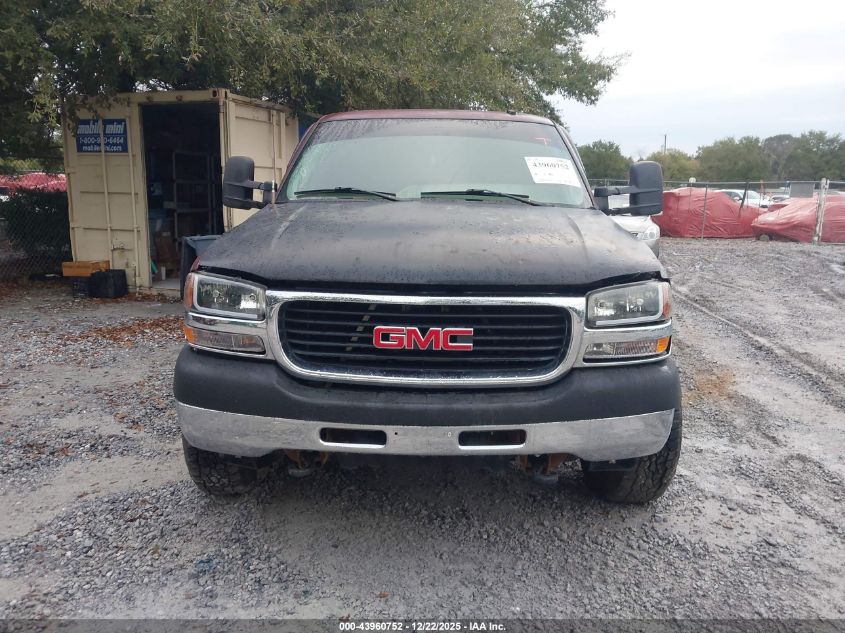 2002 GMC Sierra 2500Hd Sle VIN: 1GTHK23U22F248936 Lot: 43960752