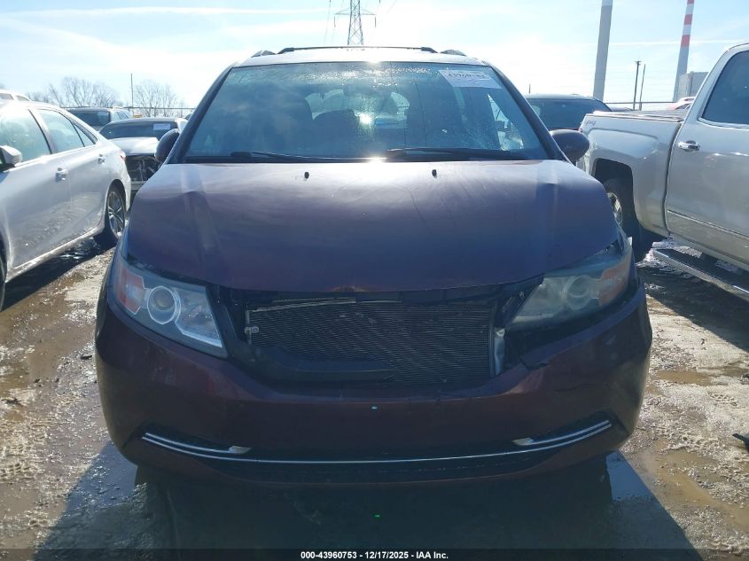 2015 Honda Odyssey Ex-L VIN: 5FNRL5H69FB094183 Lot: 43960753