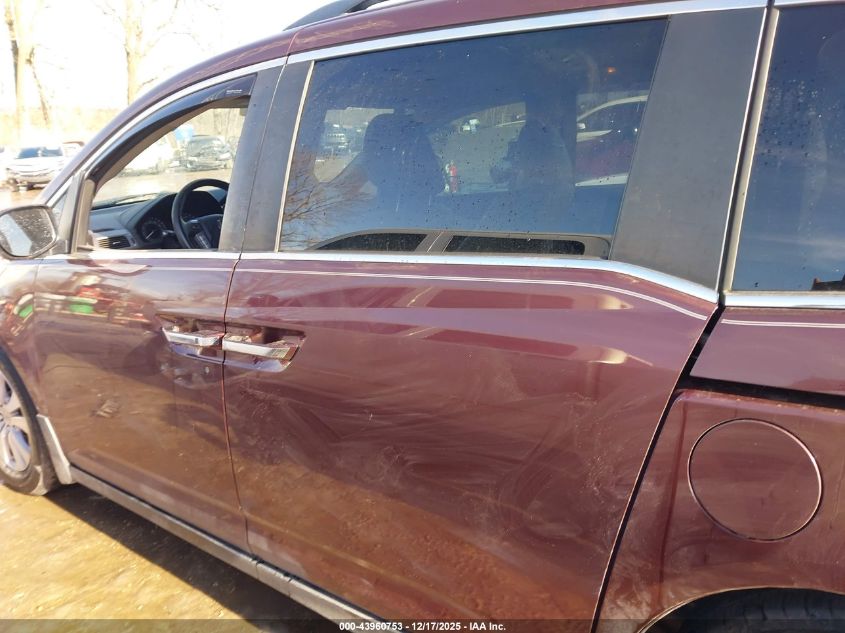 2015 Honda Odyssey Ex-L VIN: 5FNRL5H69FB094183 Lot: 43960753