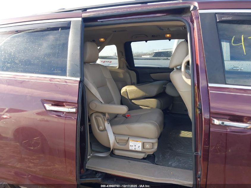 2015 Honda Odyssey Ex-L VIN: 5FNRL5H69FB094183 Lot: 43960753