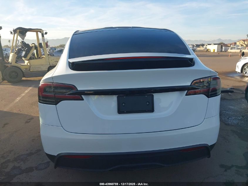 2022 Tesla Model X Dual Motor All-Wheel Drive/Plaid Tri Motor All-Wheel Drive VIN: 7SAXCDE54NF344069 Lot: 43960759