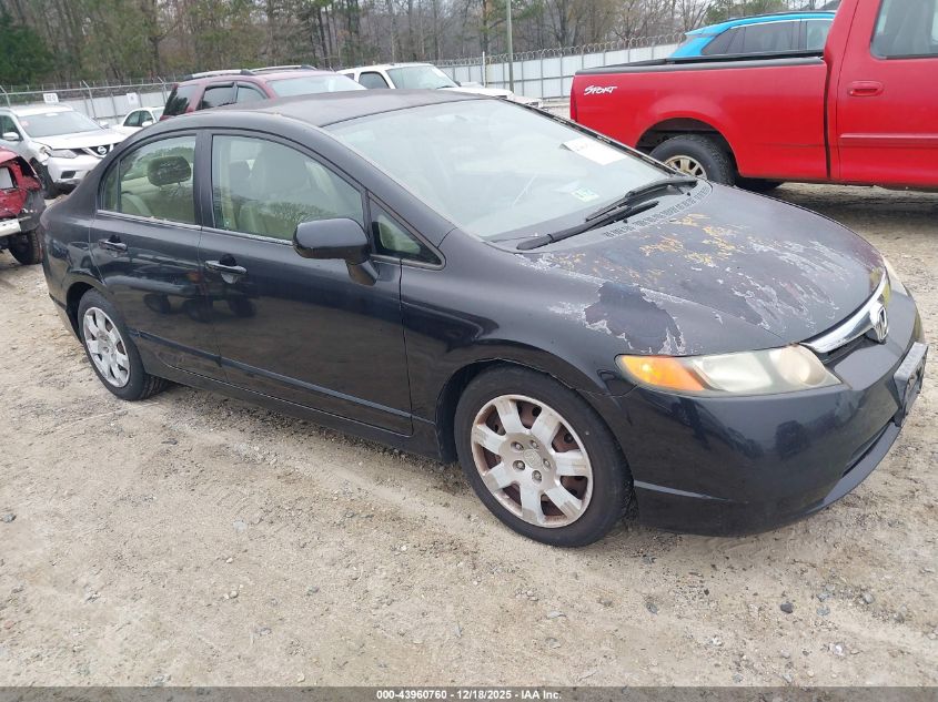 2006 Honda Civic Lx VIN: 2HGFA16546H502175 Lot: 43960760