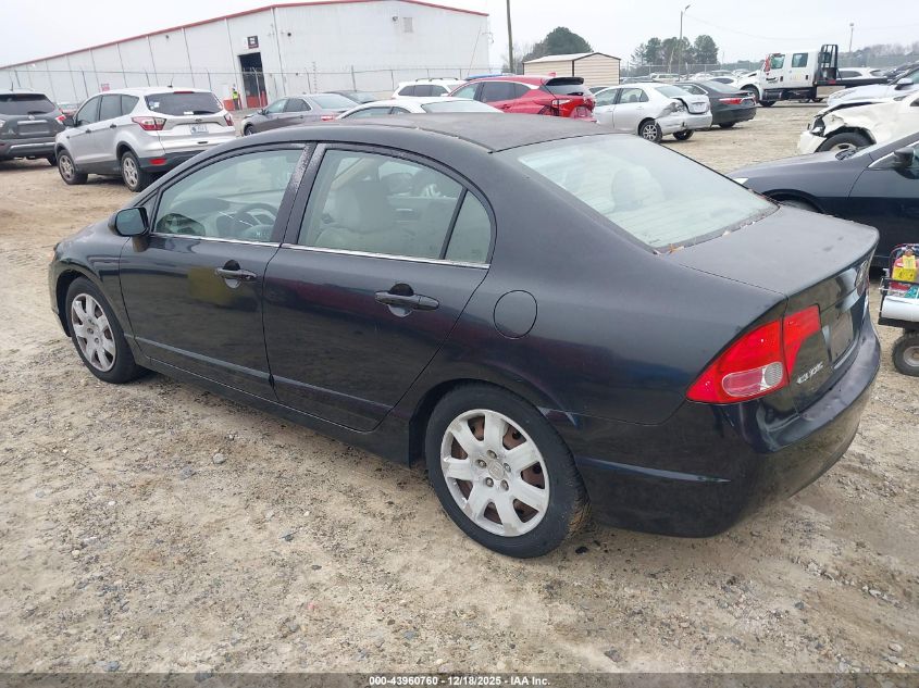 2006 Honda Civic Lx VIN: 2HGFA16546H502175 Lot: 43960760