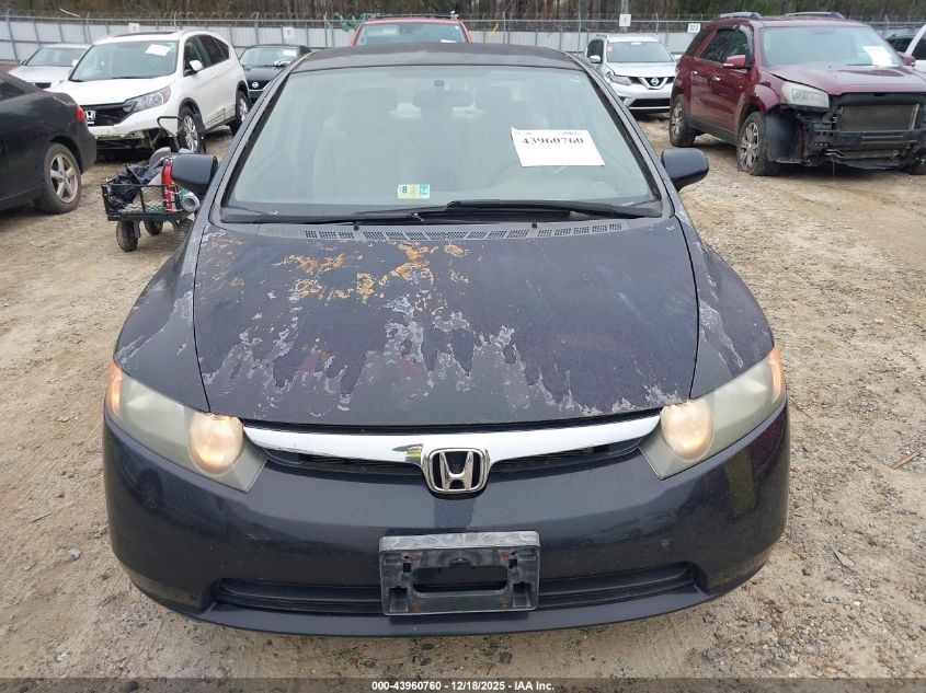 2006 Honda Civic Lx VIN: 2HGFA16546H502175 Lot: 43960760