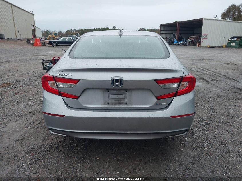 2022 Honda Accord Hybrid VIN: 1HGCV3F12NA009642 Lot: 43960761