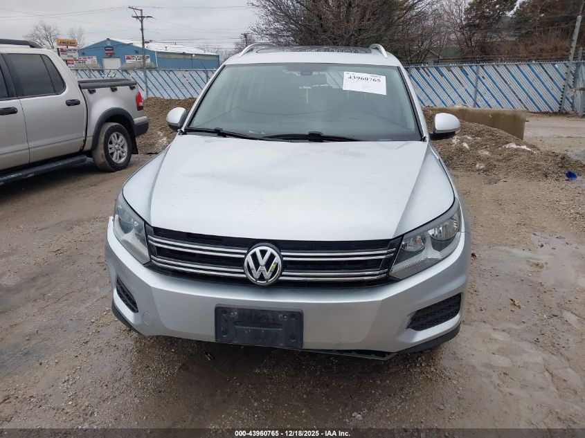 2017 Volkswagen Tiguan 2.0T Wolfsburg Edition VIN: WVGRV7AX8HW506421 Lot: 43960765