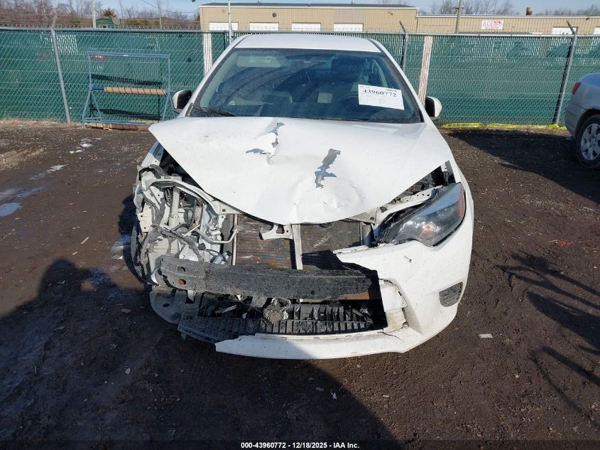 2016 Toyota Corolla Le VIN: 2T1BURHE3GC623081 Lot: 43960772