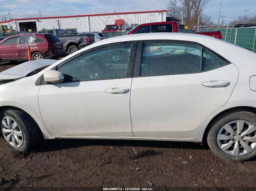 2016 Toyota Corolla Le VIN: 2T1BURHE3GC623081 Lot: 43960772