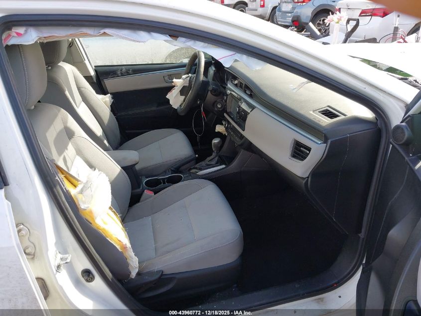 2016 Toyota Corolla Le VIN: 2T1BURHE3GC623081 Lot: 43960772