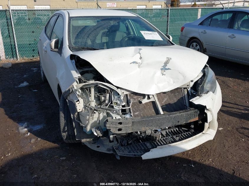 2016 Toyota Corolla Le VIN: 2T1BURHE3GC623081 Lot: 43960772