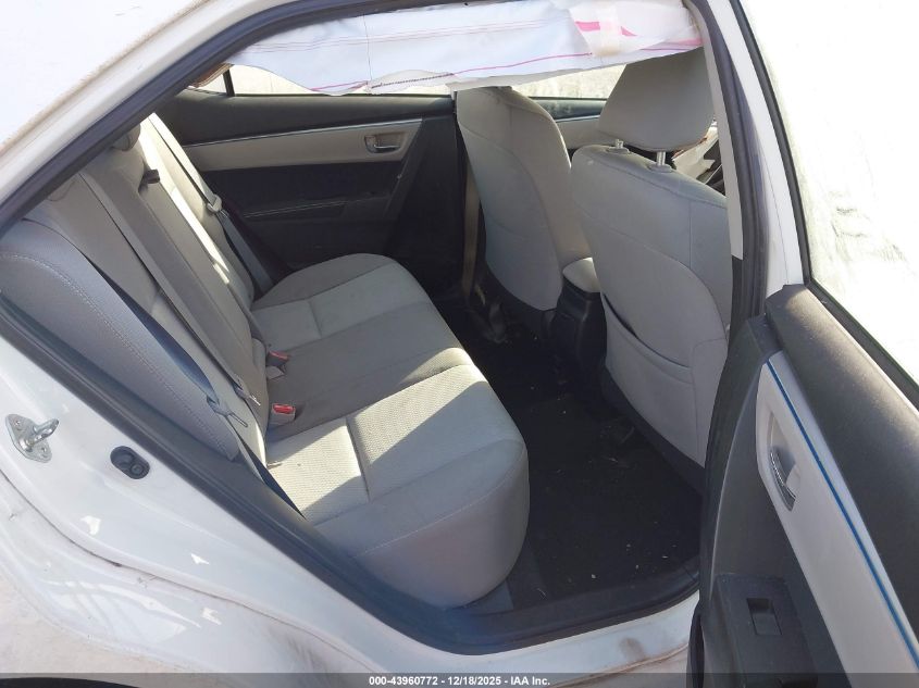 2016 Toyota Corolla Le VIN: 2T1BURHE3GC623081 Lot: 43960772