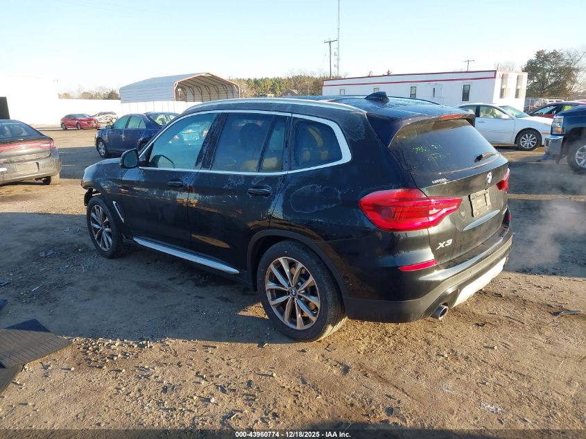 2018 BMW X3 xDrive30I VIN: 5UXTR9C50JLD72342 Lot: 43960774