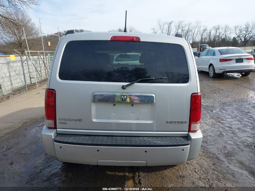 2011 Dodge Nitro Shock VIN: 1D4PU7GX0BW510415 Lot: 43960777