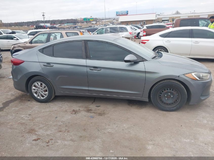 2018 Hyundai Elantra Se VIN: KMHD74LF8JU451977 Lot: 43960784