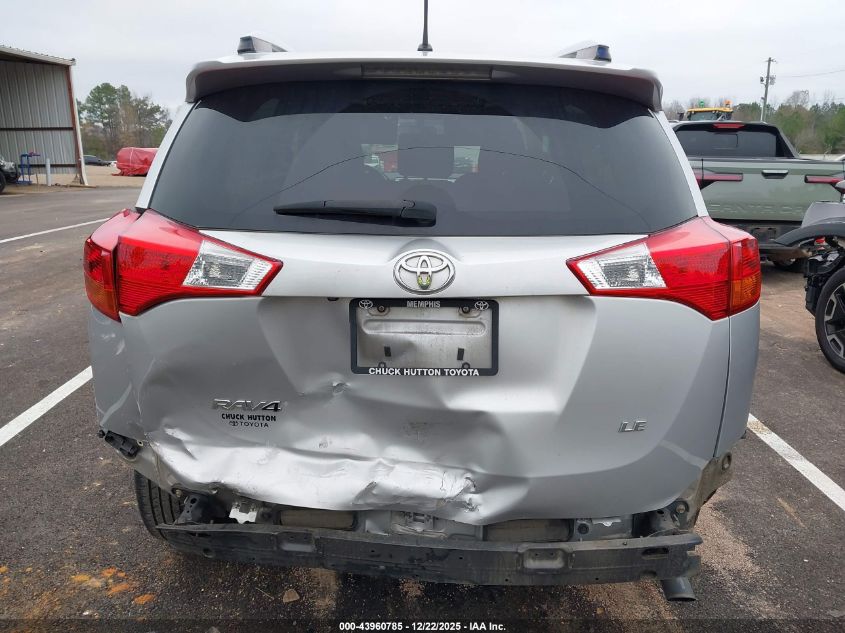 2015 Toyota Rav4 Le VIN: JTMZFREV5FJ049793 Lot: 43960785