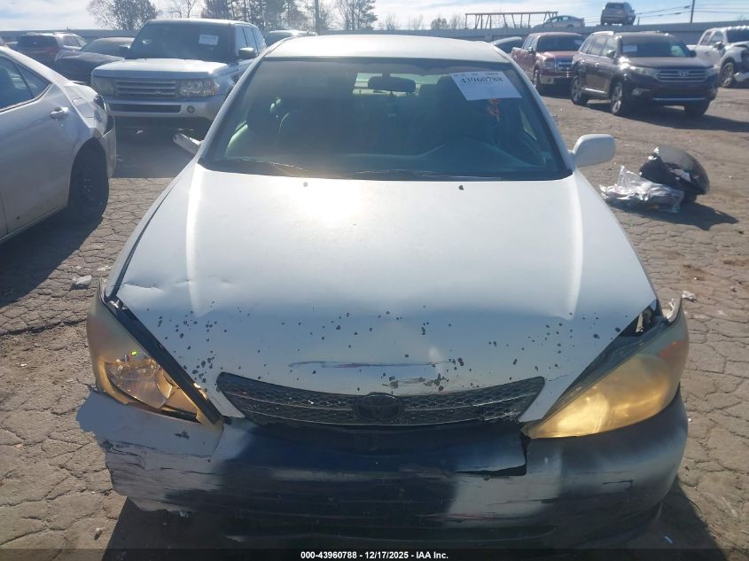 2003 Toyota Camry Le VIN: 4T1BE32K13U160178 Lot: 43960788