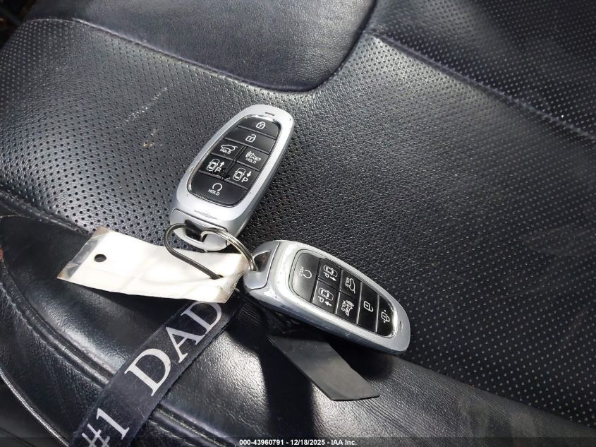 2021 Hyundai Santa Fe Limited VIN: 5NMS4DAL6MH318384 Lot: 43960791