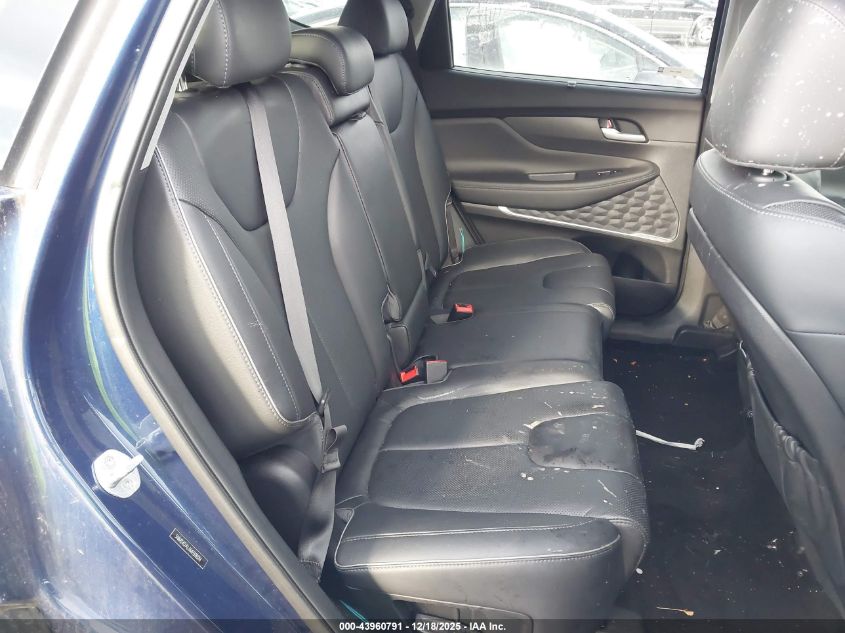 2021 Hyundai Santa Fe Limited VIN: 5NMS4DAL6MH318384 Lot: 43960791