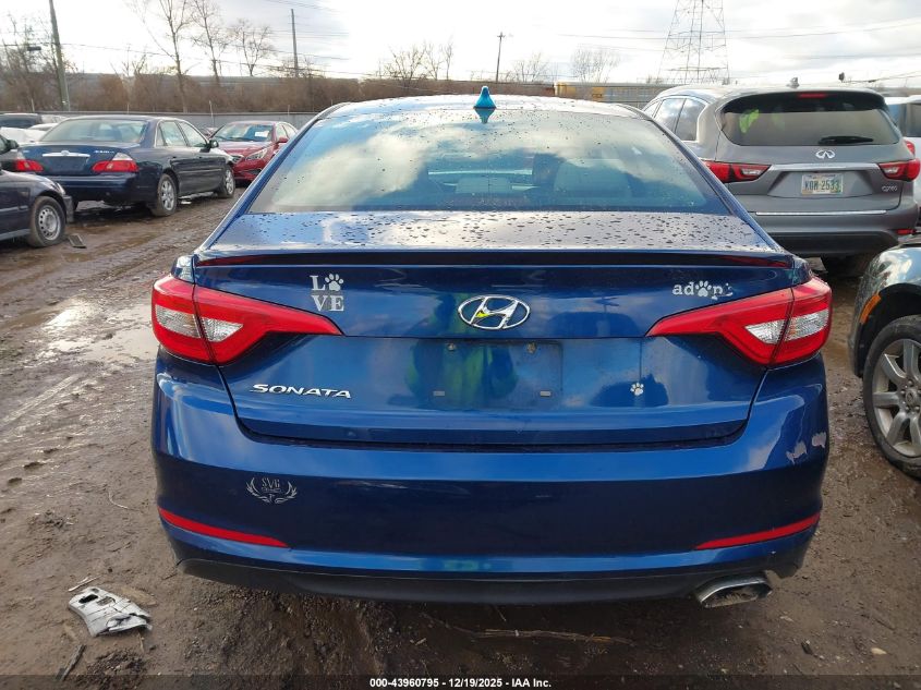 2016 Hyundai Sonata Se VIN: 5NPE24AF6GH273970 Lot: 43960795