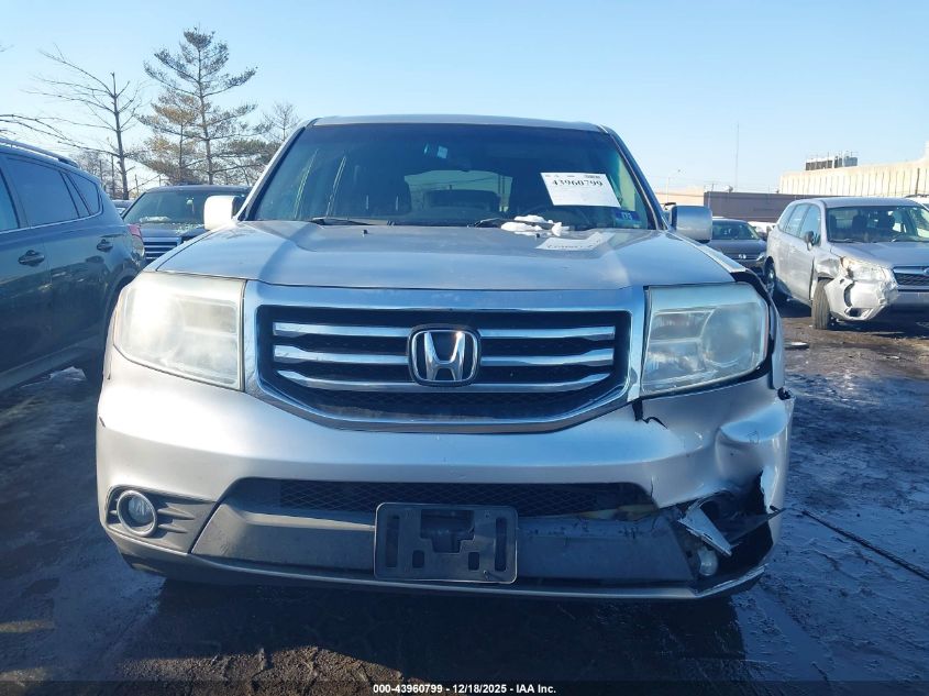 2013 Honda Pilot Ex-L VIN: 5FNYF4H54DB084534 Lot: 43960799