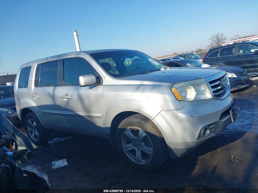 2013 Honda Pilot Ex-L VIN: 5FNYF4H54DB084534 Lot: 43960799