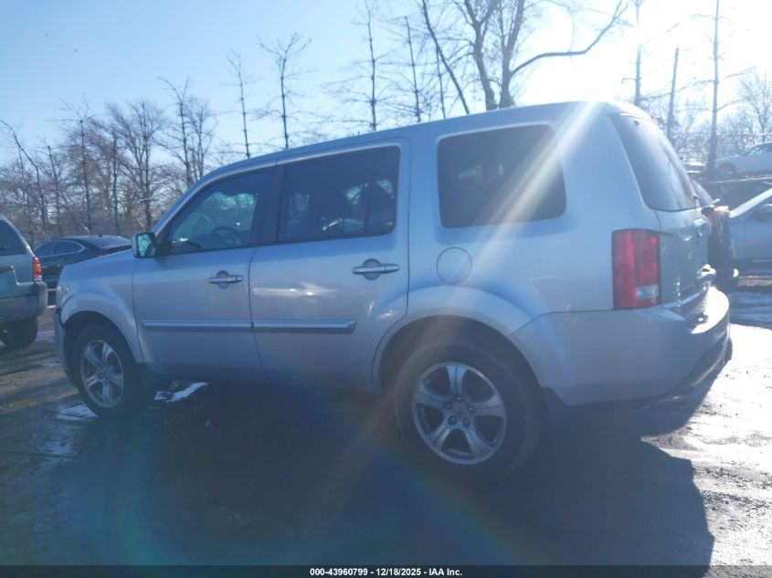 2013 Honda Pilot Ex-L VIN: 5FNYF4H54DB084534 Lot: 43960799