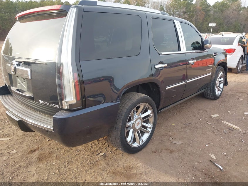 Vin: 1gys4def6dr205657, lot: 44456461, cadillac escalade platinum edition 20134