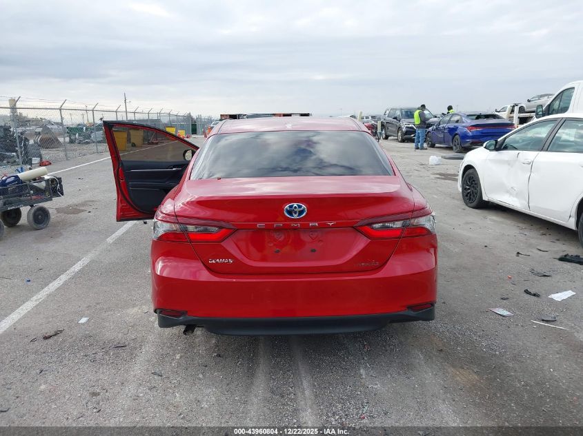 2023 Toyota Camry Le Hybrid VIN: 4T1C31AK3PU055437 Lot: 43960804