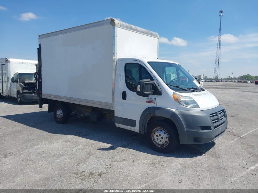 2016 RAM PROMASTER 3500 CUTAWAY LOW ROOF