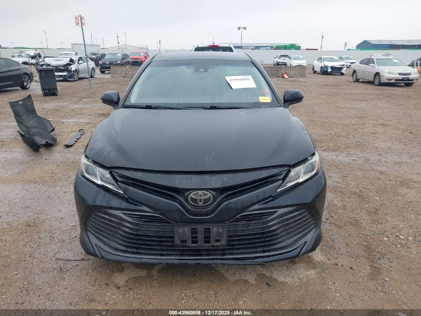 2019 Toyota Camry Le VIN: 4T1B11HK5KU166104 Lot: 43960806