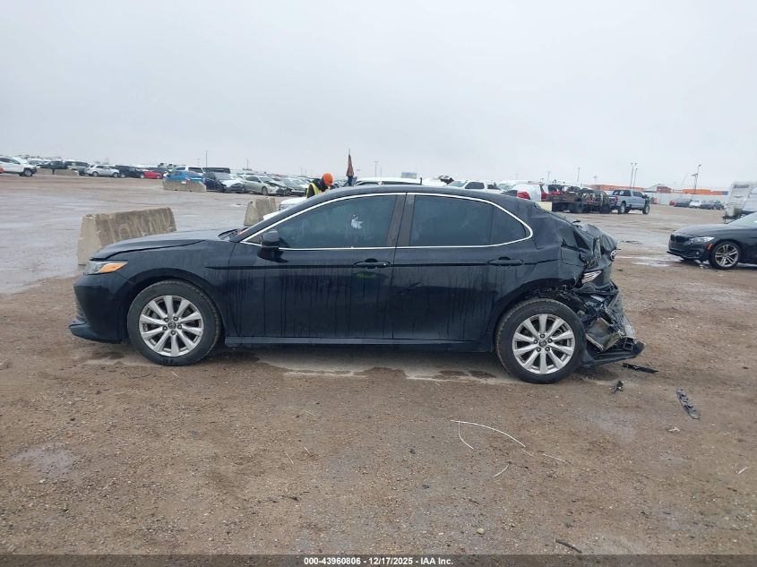 2019 Toyota Camry Le VIN: 4T1B11HK5KU166104 Lot: 43960806