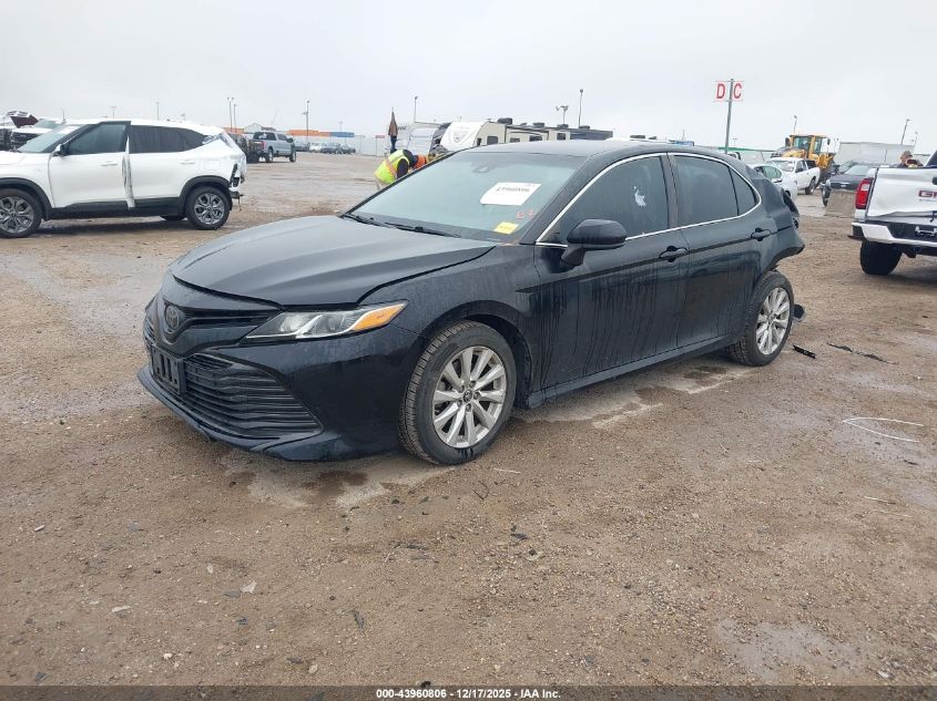 2019 Toyota Camry Le VIN: 4T1B11HK5KU166104 Lot: 43960806