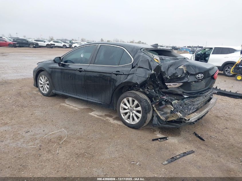 2019 Toyota Camry Le VIN: 4T1B11HK5KU166104 Lot: 43960806